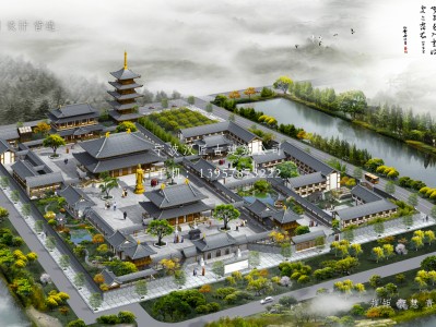 沈阳寺庙建筑总体规划方案